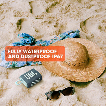 Go 3 - Portable Waterproof Speaker - Blue