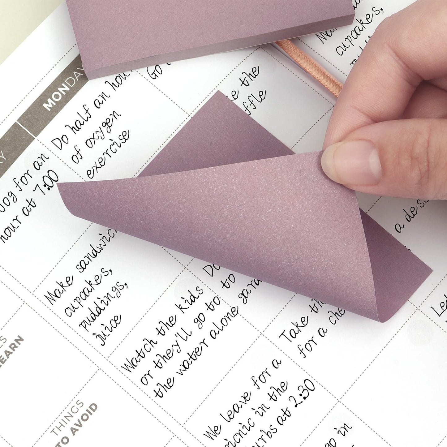 Sticky Notes 3X3 Self-Stick Notes Pads with 8 Morandi Colors, Easy to Post for Office, School, Home, 8 Pads/Pack, 80 Sheets/Pad