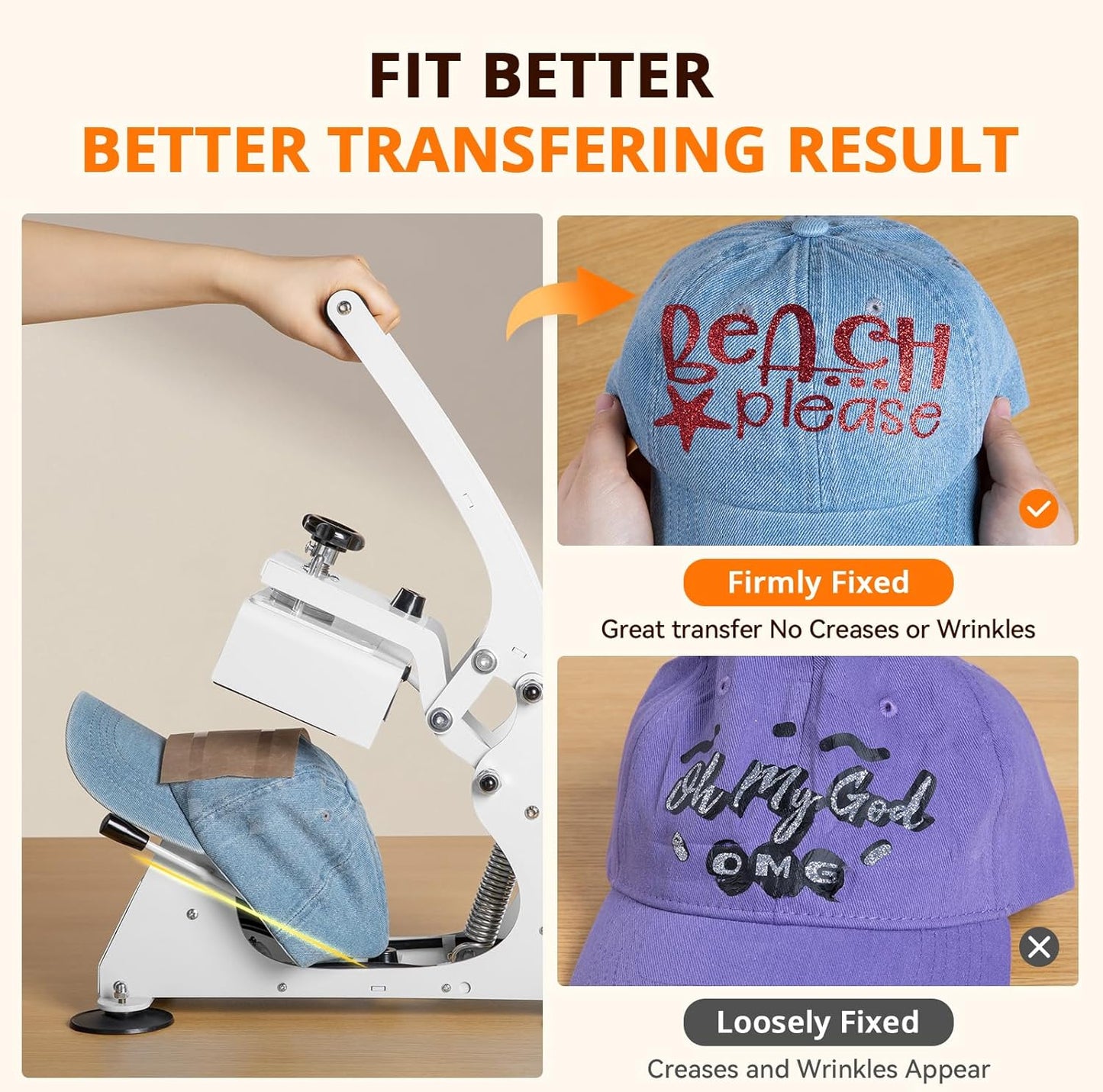 Hat Press Machine, Auto Tumbler Heat Press, Heat Resistant Gloves, Heat Tape