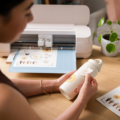 Maker 4 Machine Ultimate Bundle- Vinyl Sampler, Infusible Ink, Sticker Making Set, Iron-On Sampler Roll, Tools and Cutting Mats, Beginner Cutting Machine Set for Die-Cutting Projects