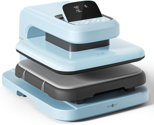 Auto Heat Press 2 - Heat Press Machine for T Shirts with Adjustable Pressure & Higher Heating Height, Heats up Fast & Evenly Heat Press 15X15 for HTV, Sublimation, Heat Transfer Projects