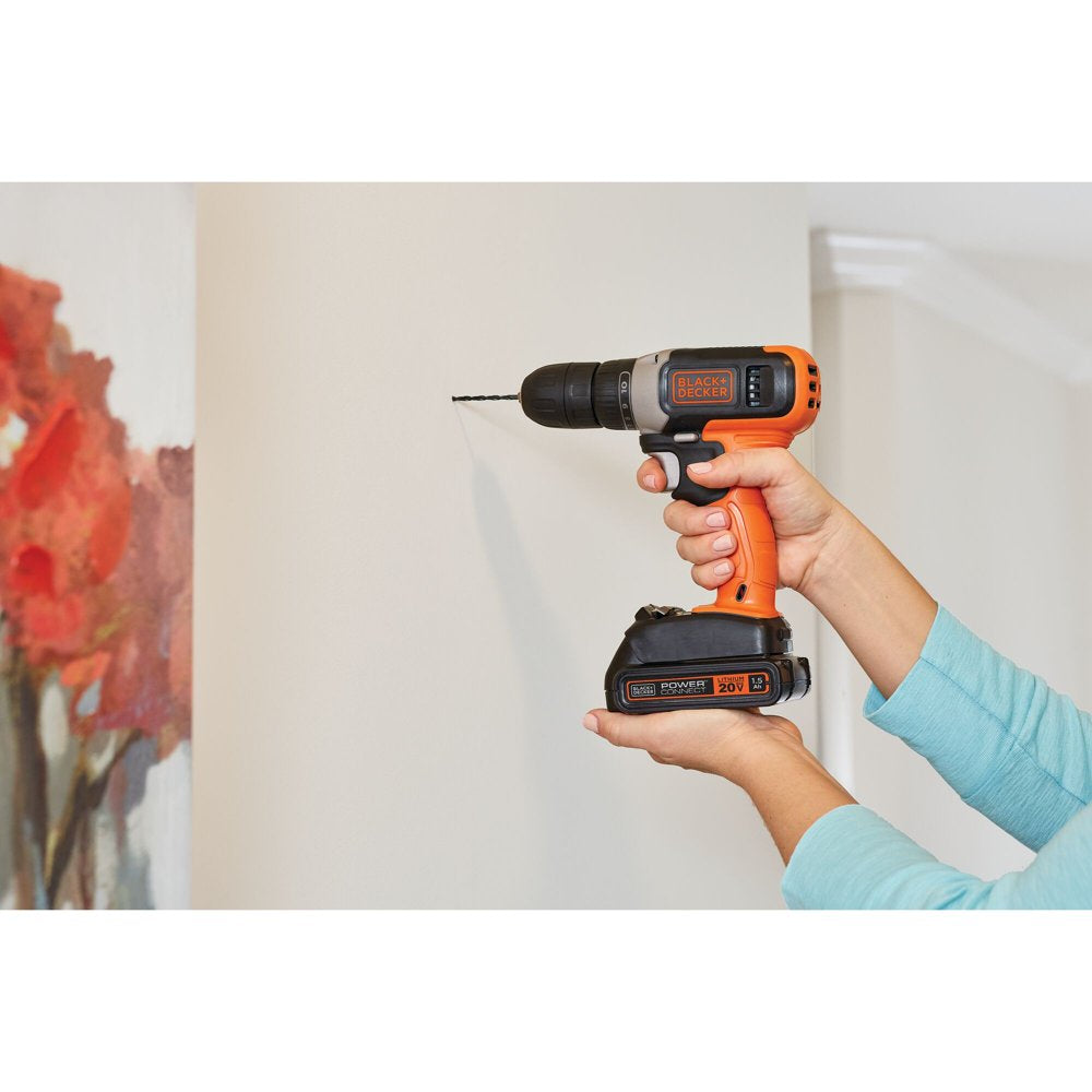 20-Volt MAX Lithium Cordless Drill, BCD702C1