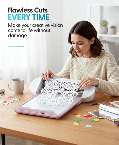 America Electrostatic Cutting Mat for Use with Cameo 5 and Cameo 5 plus Models - 12 X 12 (Matte Pink)