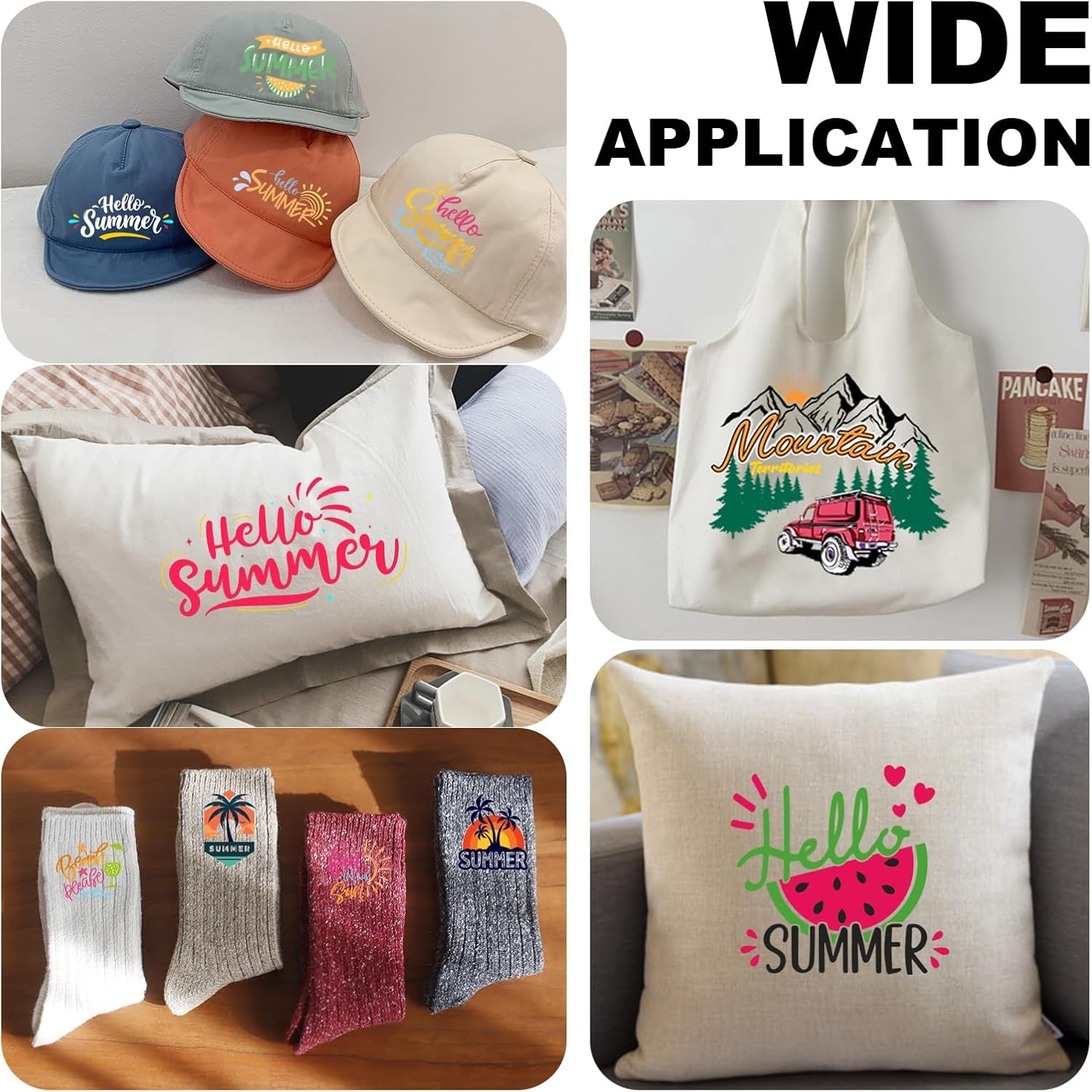 HTV Heat Transfer Vinyl Bundle (12 Pack) - 12" X 5FT HTV Vinyl Rolls, Easy to Cut Iron on Vinyl for All Cutting Machines, Easy to Weed Heat Transfer Vinyl