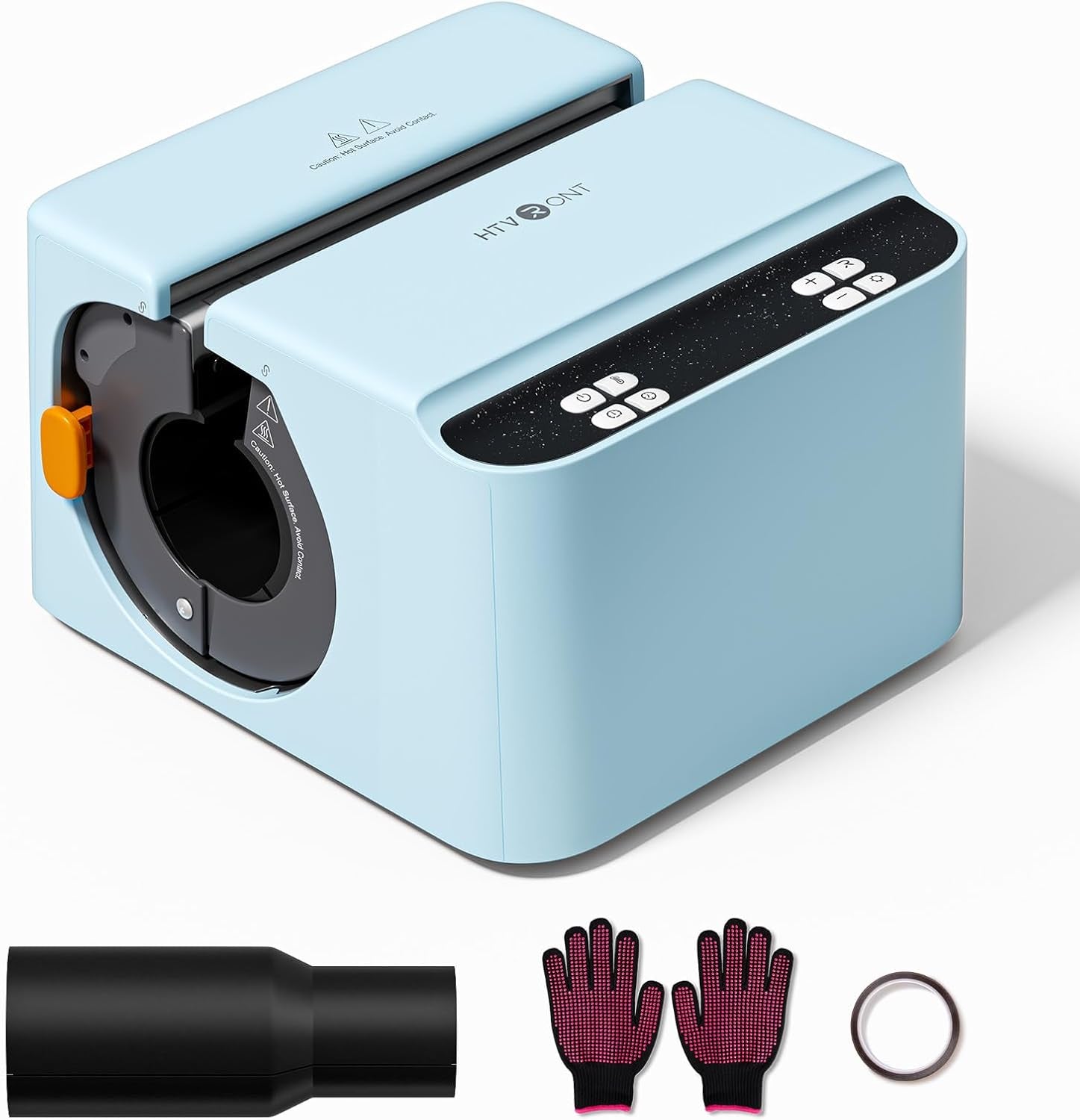 Auto Tumbler Heat Press - A200 Full Cup Transfer Heat Press Machine for 40 OZ Tumbler with Handle, Heat Even and Fast Cups Sublimation Machine with Adjustable Pressure & 4 Memory Modes