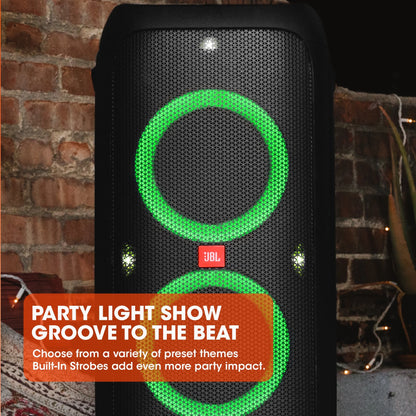 Partybox 310 - Portable Party Speaker with Dazzling Lights and Powerful  Pro Sound - Black