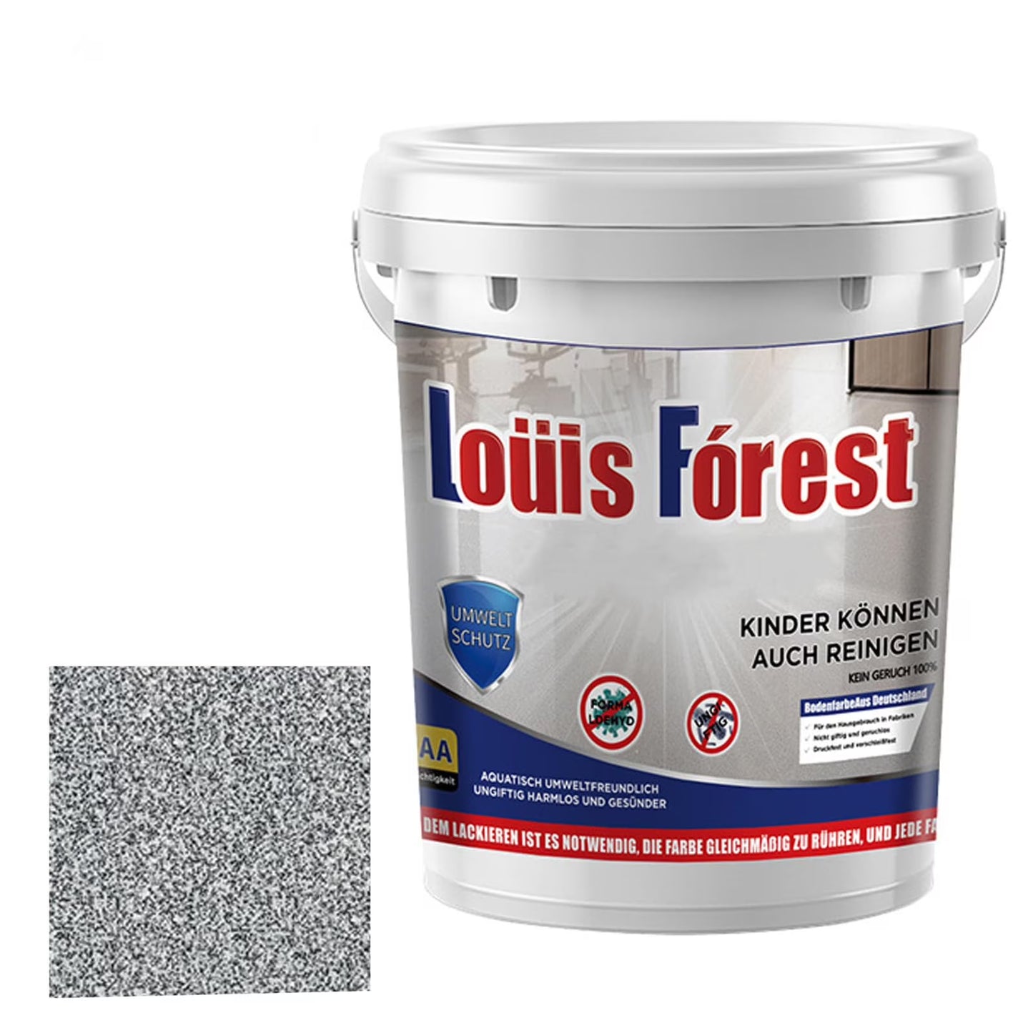 High-Gloss Epoxy Floor Coating, Non-Slip and Long-Lasting Marble Paint Finish, Self-Leveling Floor Coating for Garage, Basement, Workshop, and Concrete Floors