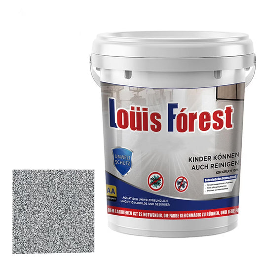 High-Gloss Epoxy Floor Coating, Non-Slip and Long-Lasting Marble Paint Finish, Self-Leveling Floor Coating for Garage, Basement, Workshop, and Concrete Floors