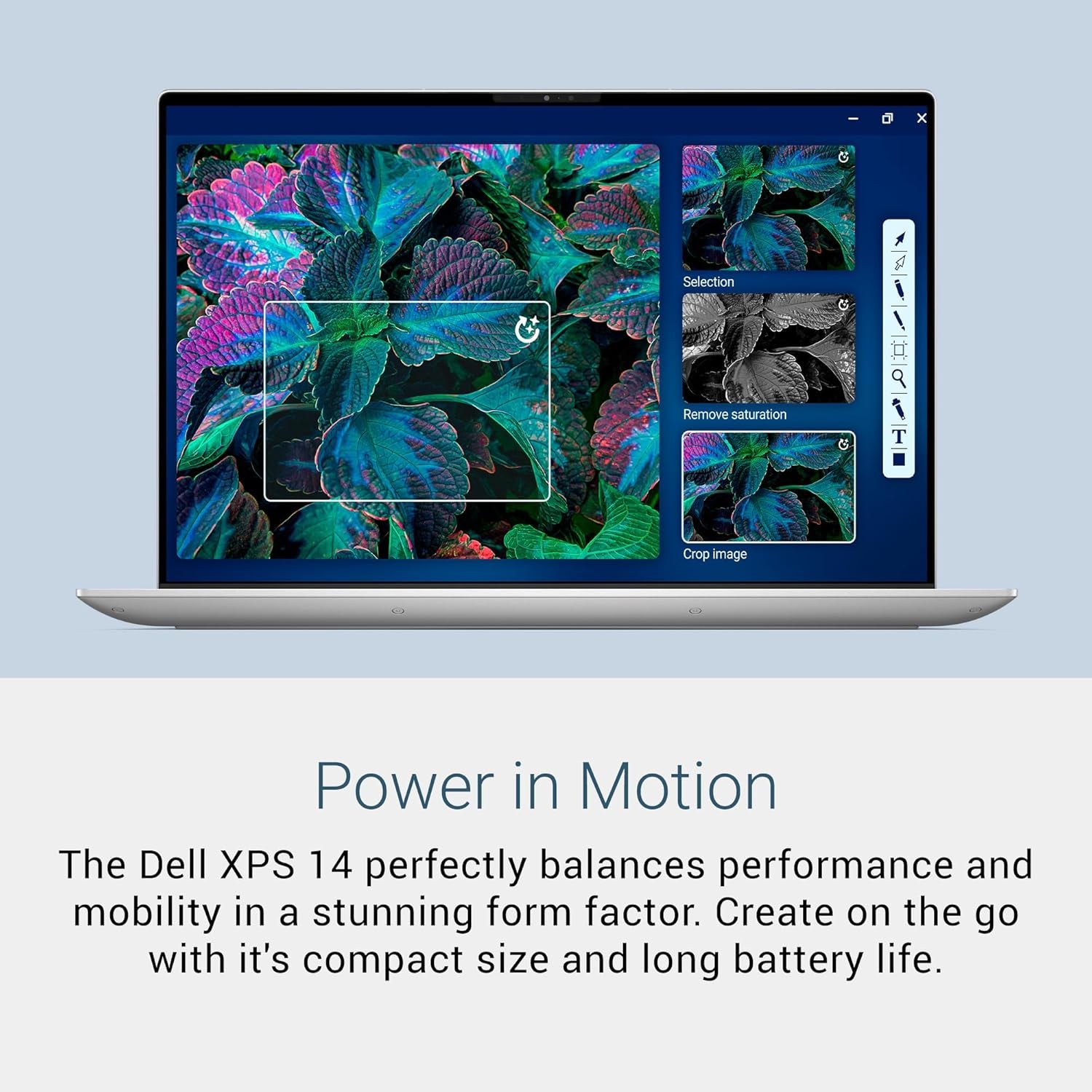 Dell XPS 14 Premium Laptop Da14250-14.5-Inch Touch 3.2K OLED 48-120Hz Display, Intel Core Ultra 7 255H, Intel Arc Graphics, 32GB Memory, 1TB SSD, Backlit English Keyboard with Fingerprint Reader