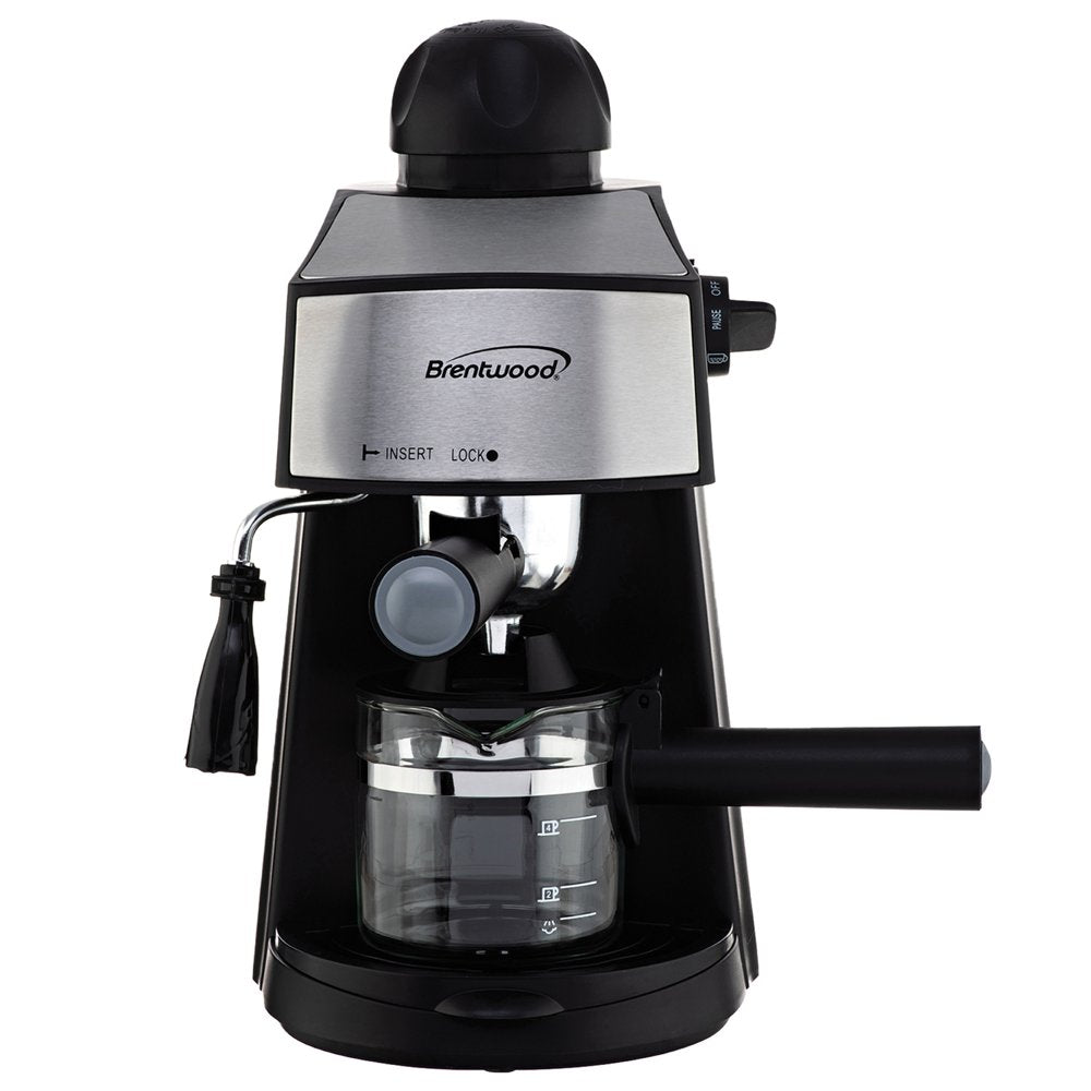 GA-125 20 Oz New Espresso and Cappuccino Maker, Black