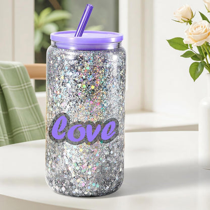Snow Globe Tumbler Supplies, Snowglobe Tumbler Supplies Kit for DIY Glitter Snow Globe Tumbler Craft