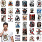 DTF Transfers Ready to Press - 30 PCS Christian Iron on Transfers for T-Shirts, Warrior of God Heat Decals Stickers for Hat Pillow Covers Backpack Clothes DIY Crafts Decor