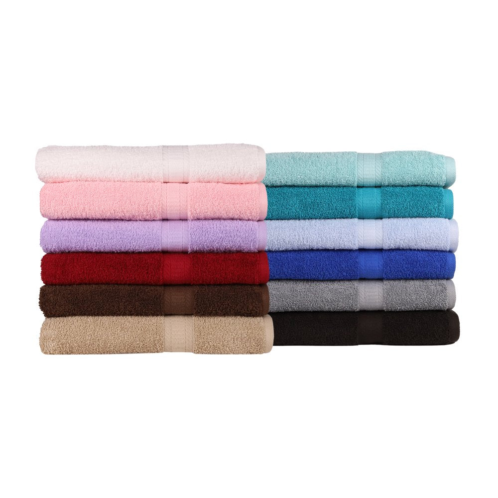 Solid Bath Towel, Rich Black