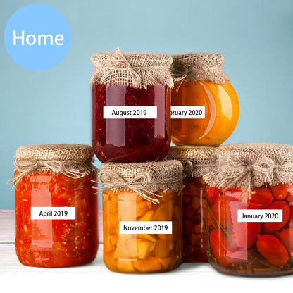 5PK 12Mm 4M Black on White Paper Label Tape Compatible for Dymo 91330 91220 91200 59421 S0721510 Letratag Printer