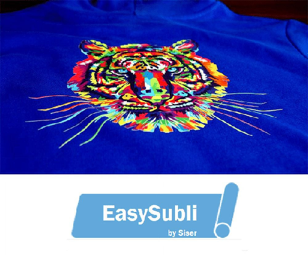 Easysubli HTV - Printable Sublimation Heat Transfer Vinyl - 10 Sheets of Easysubli (8.4"X11") and 10 Sheets of Easysubli Mask (8"X10")