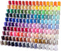 New Brothread Embroidery Machine Thread Mega Kit 150 Colors Compatible with Brother & Janome Polyester Embroidery Thread 40WT 1000M/1100YD Each Spool for Home-Used & Commercial Embroidery Machines