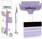 Brayer Roller Set, 4 PCS – Printmaking Brayer with Pin Pen, Tweezers & Felt Squeegee for Vinyl, Iron-On, Scrapbooking, Stamping, and Card Making