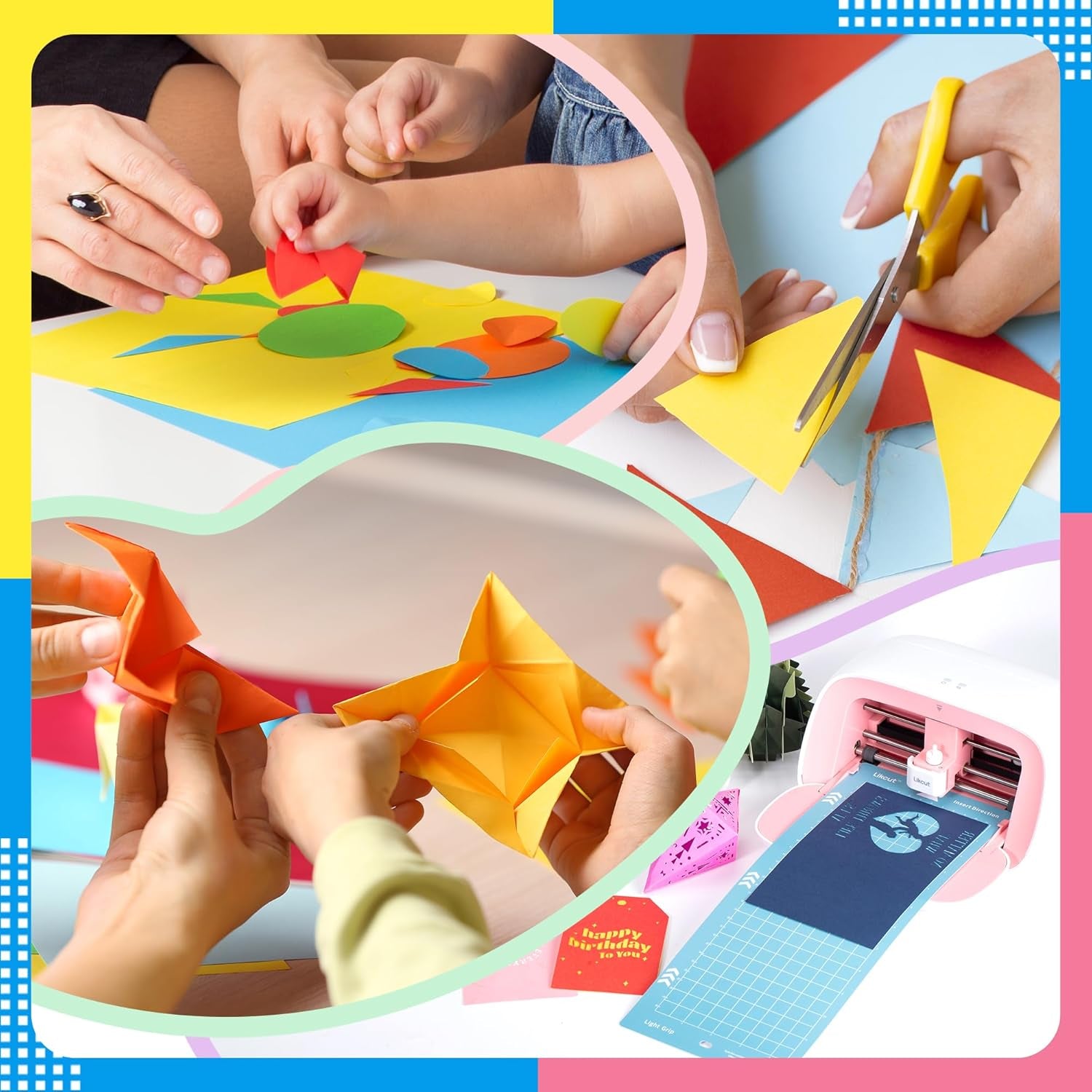 Glee S501 Vinyl Cutting Machine, 3 Likcut Light Grip Cutting Mats