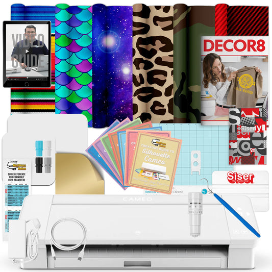 Cameo 4 Siser Easypatterns HTV Bundle