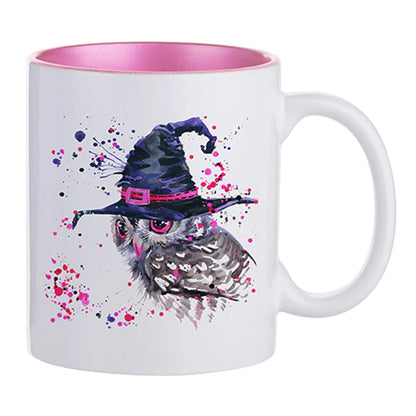 HPN Sublicraft 11 Oz. Inner Sparkle Sublimation Ceramic Mug - 12 per Case