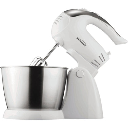 Brentwood SM-1152 200W Stainless Steel 5-Speed Stand Mixer with Bowl