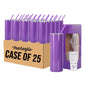 Makerflo 20Oz Skinny Powder Coated Glossy Tumbler with Handle Option – Leak-Proof Lid, Silicone Straw & Gift Box – Customizable with Laser Engraving, UV Printing, Epoxy & UV DTF (Purple)