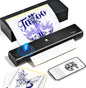 Phomemo Tattoo Stencil Printer Upgraded, TP81 Bluetooth Tattoo Printer with 10Pcs Transfer Paper, Compatible with Phone/Tablet/Pc, Tattoo Supplies for Tattoo Artists & Beginners,Black