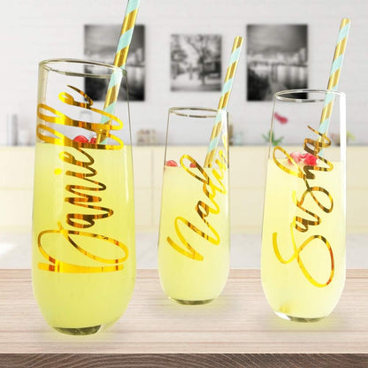 Chrome Gold Adhesive Vinyl Roll 1Ft X 5Ft – Permanent Gold Vinyl for Crafts, Signs, Stickers, and Home Décor DIY Projects & Decals