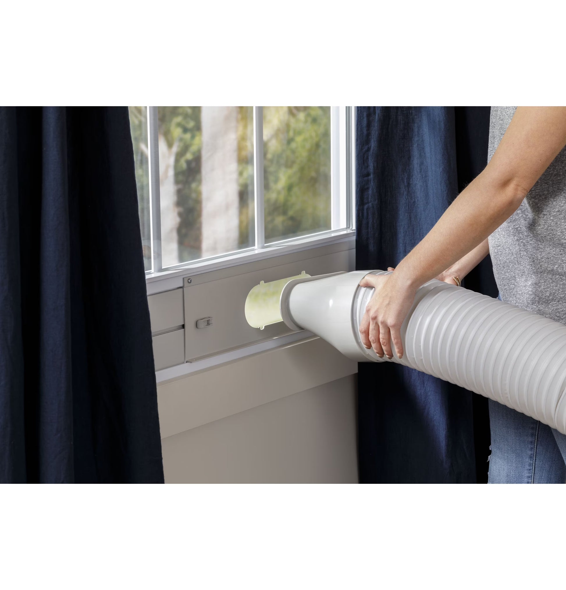 7800 BTU 3-In-1 Portable Air Conditioner for 350 Sq Ft, White