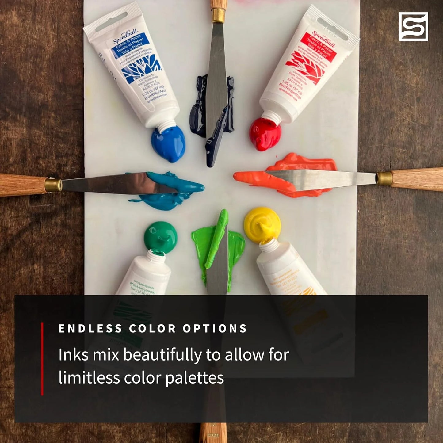 Printing Inks for Fabrics, 2.5 Oz., Black