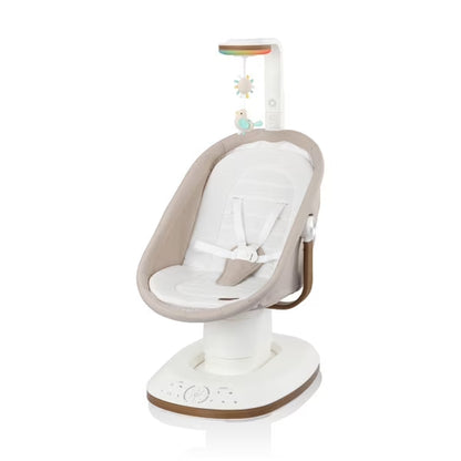Evenflo Elara 2-In-1 Smart Motion Swing & Soothing Nest, Coastal Coffee