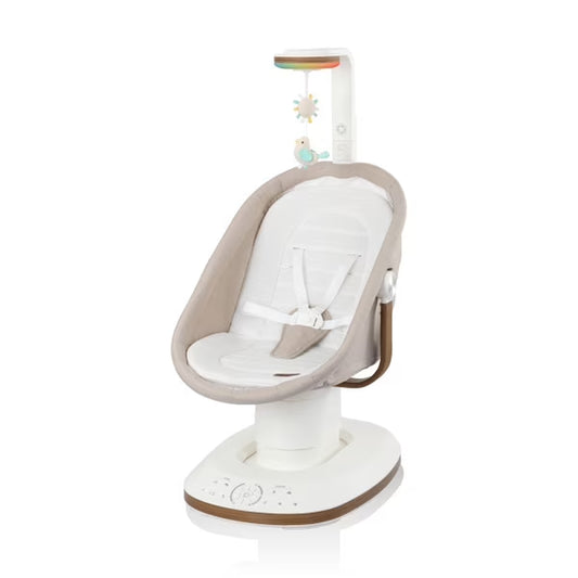 Evenflo Elara 2-In-1 Smart Motion Swing & Soothing Nest, Coastal Coffee