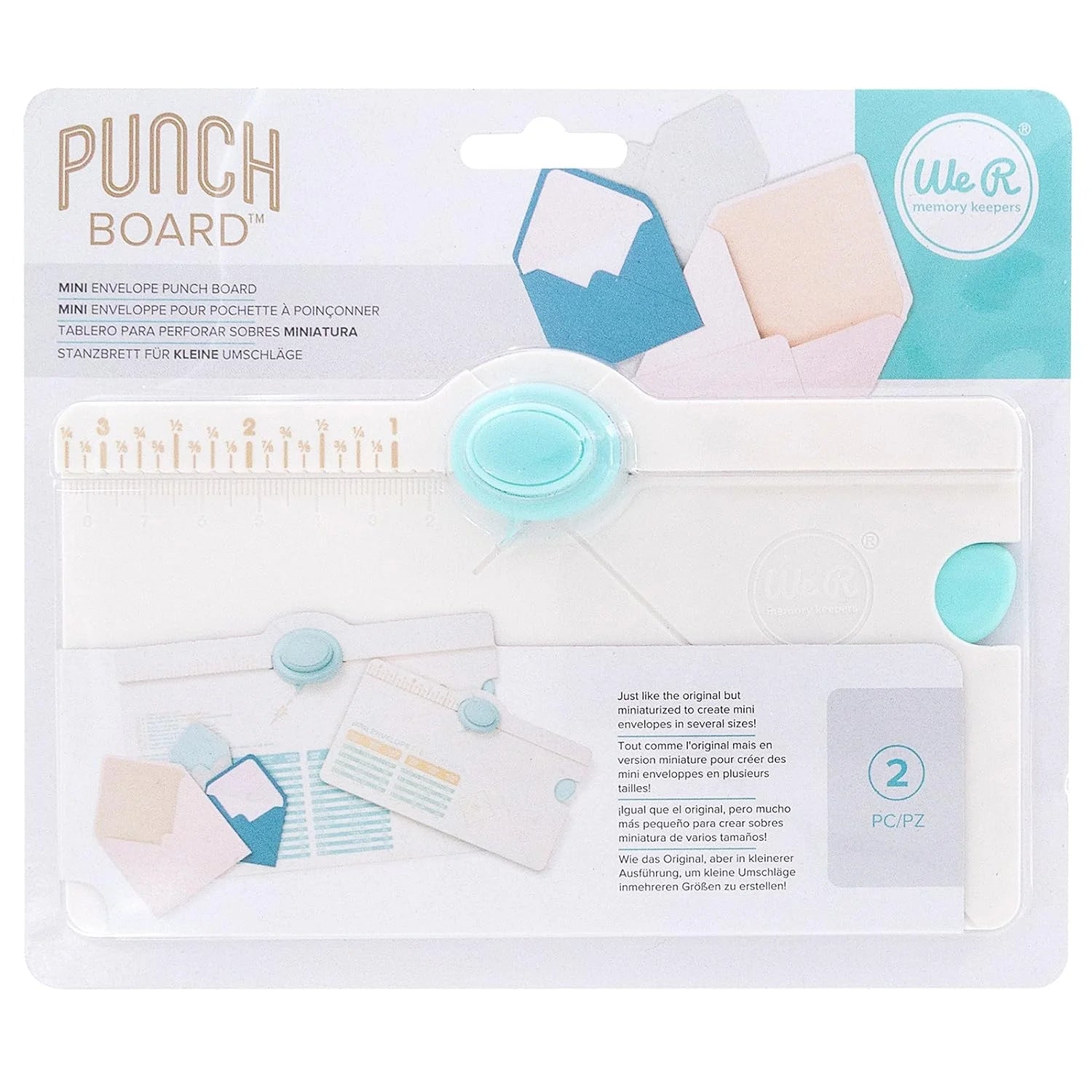 Mini Envelope Punch Board-