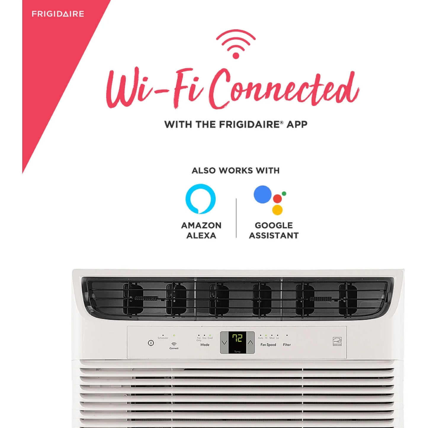 6,000 BTU 115-Volt Window Air Conditioner, WIFI, Energy Star, FHWW063WBE