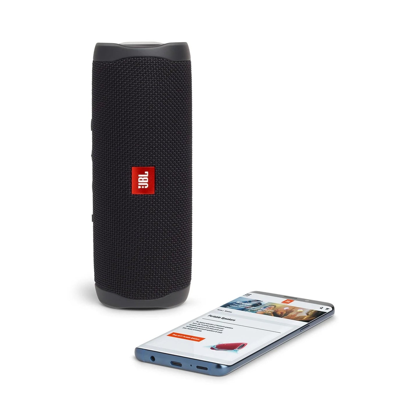Flip 5 - Portable Waterproof Speaker - Black Matte