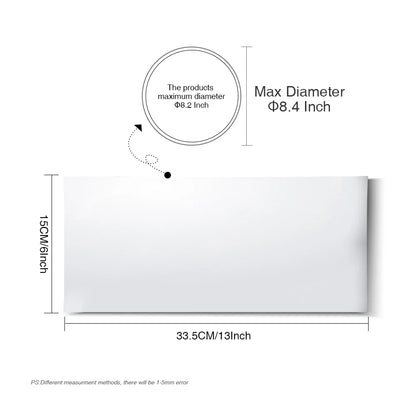 Shrink Wrap Film Sleeves for Sublimation Bowls 6" X 13" 50 PCS