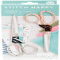 0633356603931 Accessories Stitch Happy-Scissors-Paper/Fabric (2 Piece)