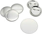 Chibuttons 58Mm Metric System Metal Pin Badge Button with Pre-Assembled Pin-Back, Upper Shell & Mylar Film (Official Chibuttons Supplies, 300 Sets)