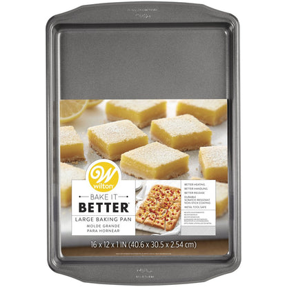 Bake It Better Steel Non-Stick Large Cookie Sheet, 16 X 12-Inch