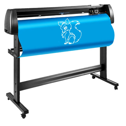 VEVOR 53" Vinyl Cutter/Plotter Sign Cutting Machine Software 3 Blades LCD Screen