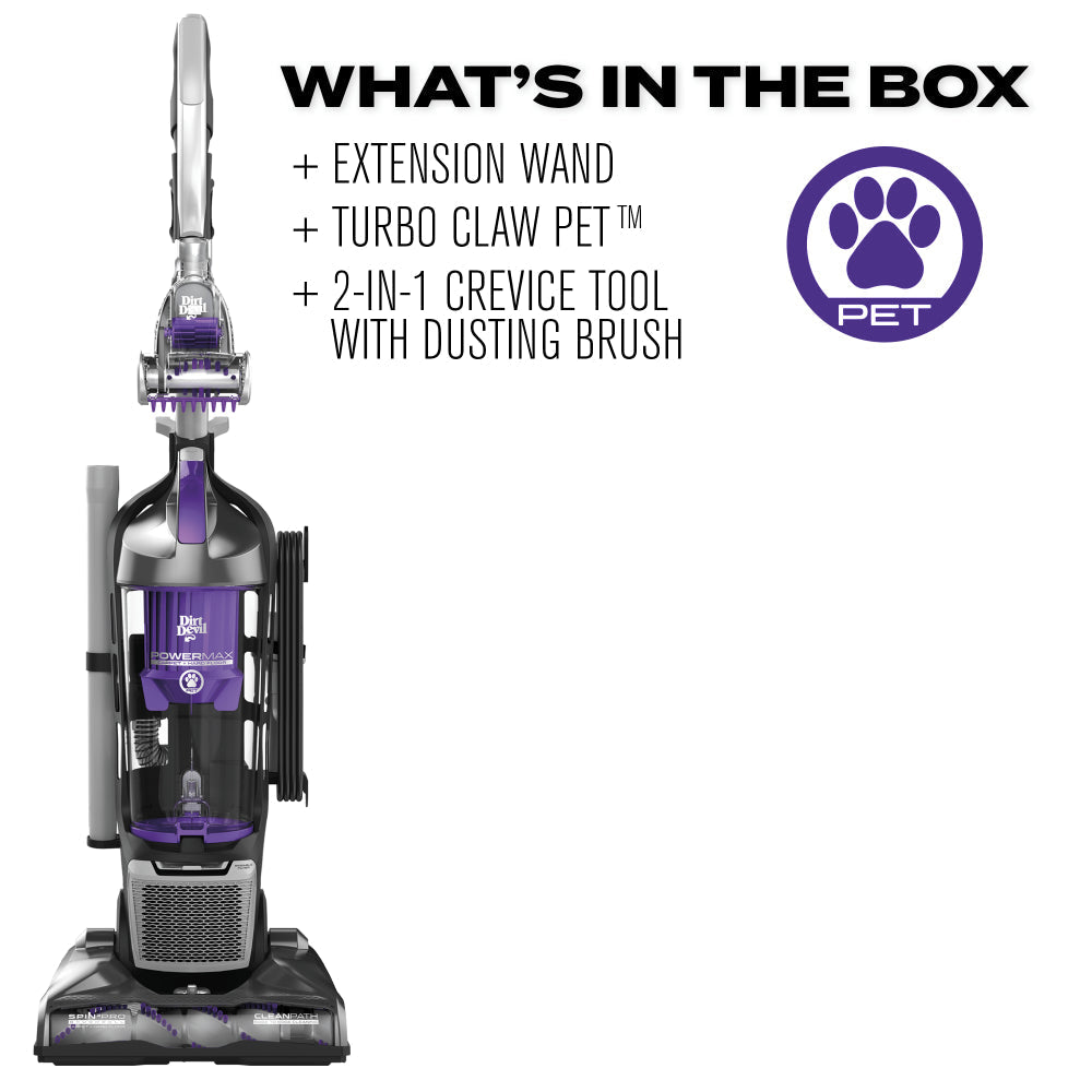 Power Max Pet Upright Vacuum Cleaner, UD76710