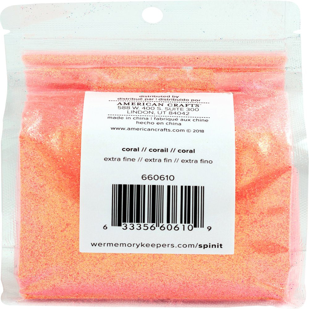 WREXFGL-610 Coral Spin It Glitter