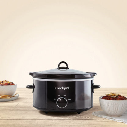 4-Quart Classic Slow Cooker, Black