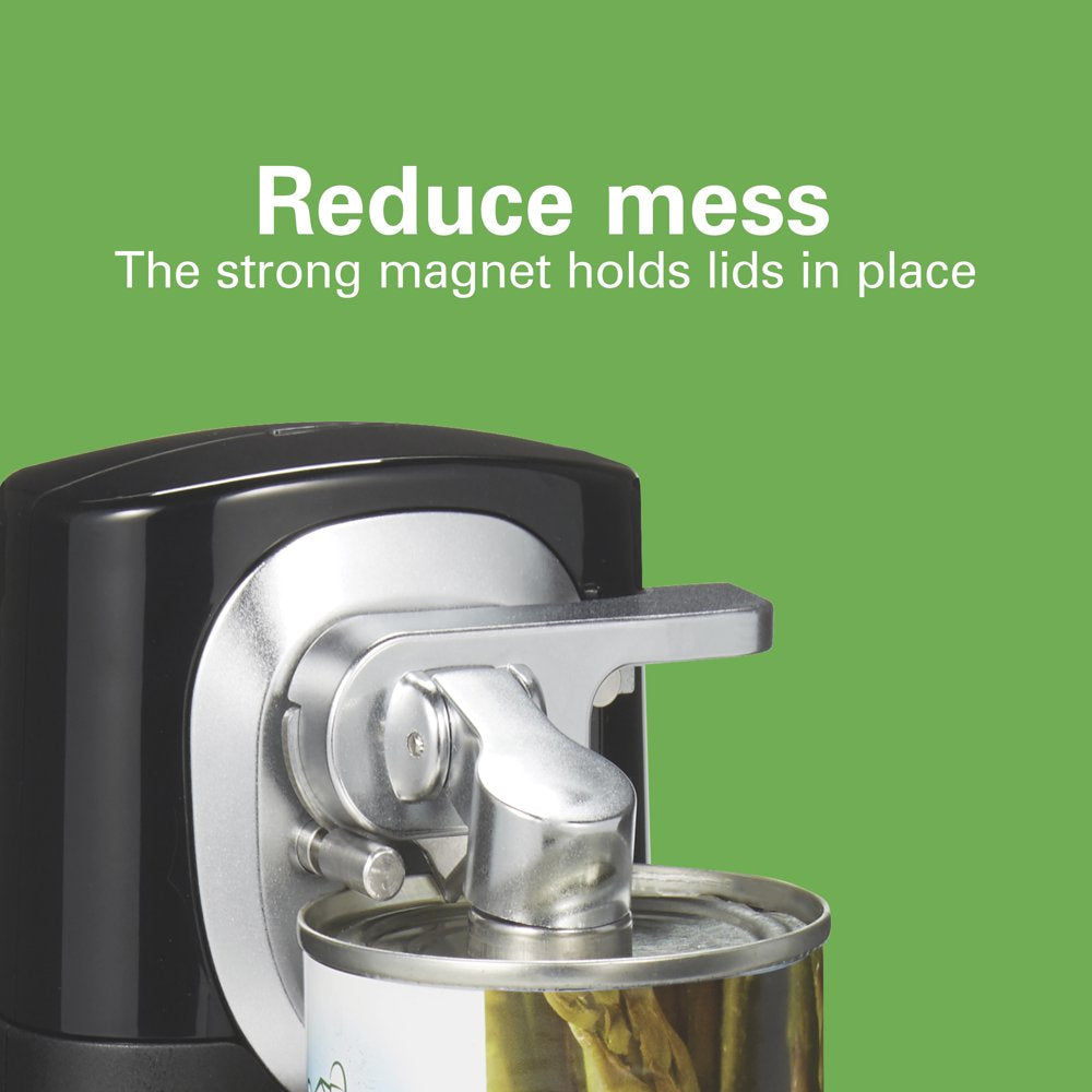 Flexcut Electric Can Opener, Cordless, Black with Chrome Accents, Model 76611