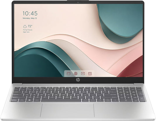 HP 15.6" Ultrabook, 16GB RAM, 640GB Storage(512Gb External and 128GB UFS), Office 365 1 Year, Intel 4-Core, Windows 11, Wi-Fi 6, Light and Slim for Everyday Use, No Mouse