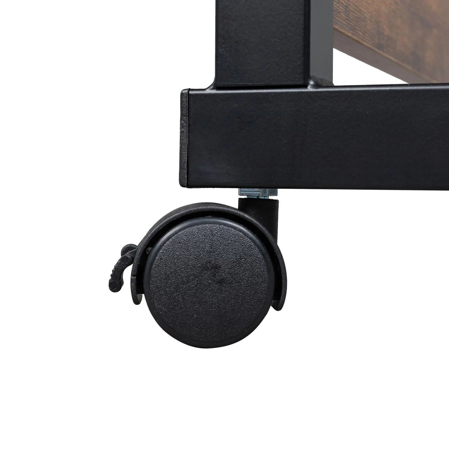 Side Table Rolling Computer Desk Stand Coffee Sofa End Cart Laptop PC Tray Home