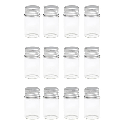 Storage Glass Jars 12/Pkg-Medium