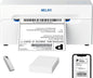 Nelko Bluetooth Thermal Shipping Label Printer, Wireless 4X6 Shipping Label Printer for Small Business, Support Android, Iphone and Windows, Widely Used for Amazon, Ebay, Shopify, Etsy(White)
