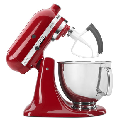 Artisan Series 5 Quart Tilt-Head Stand Mixer with Flex Edge Beater, Empire Red (KSM150FEER)