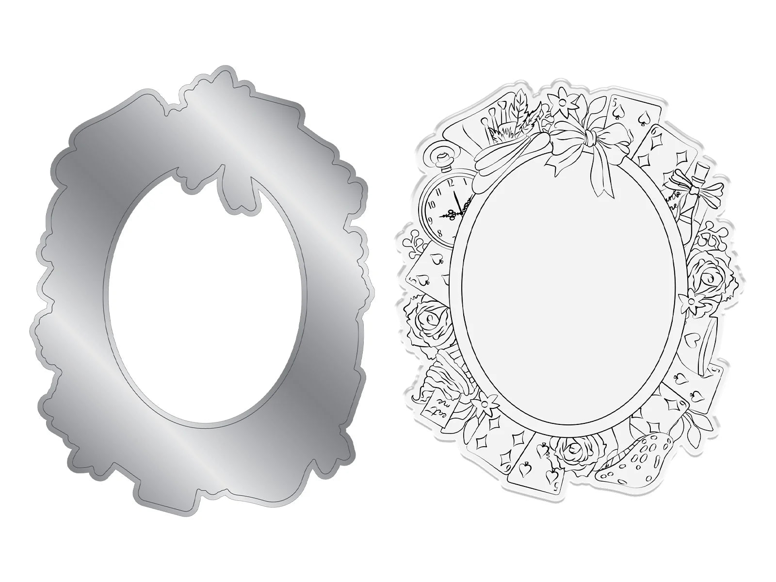 Tales of Wonderland - Wonderland Frame Stamp & Metal Die Set
